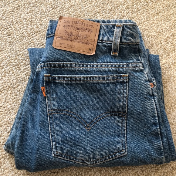 Levi's Denim - Levi’s Vintage Orange Tab 951 Relaxed Mom Jeans 12